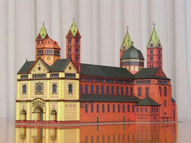 Schreiber Bogen Dom zu Speyer (72417)