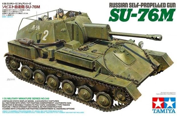 Tamiya Russian Self-propelled Gun SU-76M 1:35 (35348)