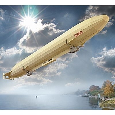 Schreiber Bogen Airship LZ 10 Schwaben (645)