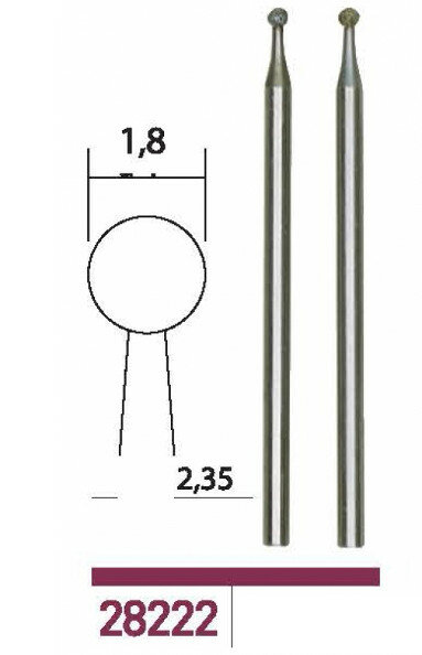 Proxxon Diamond Grinding Bits (28222)