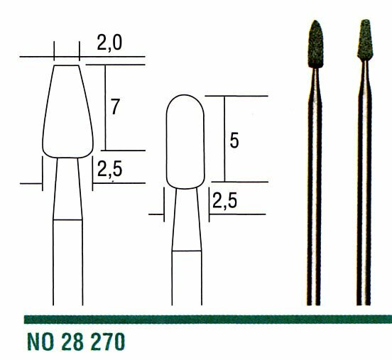Proxxon Silicon Carbide Grinding Bits (28270)