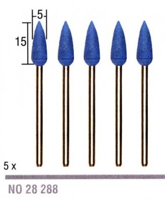 Proxxon Silicon Polishers, Bullet Shape (28288)