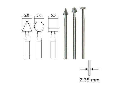 Proxxon Set of Special Steel Cutters (28720)