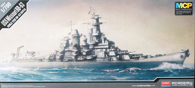 Academy USS Missouri BB-63 1/700 (14222)