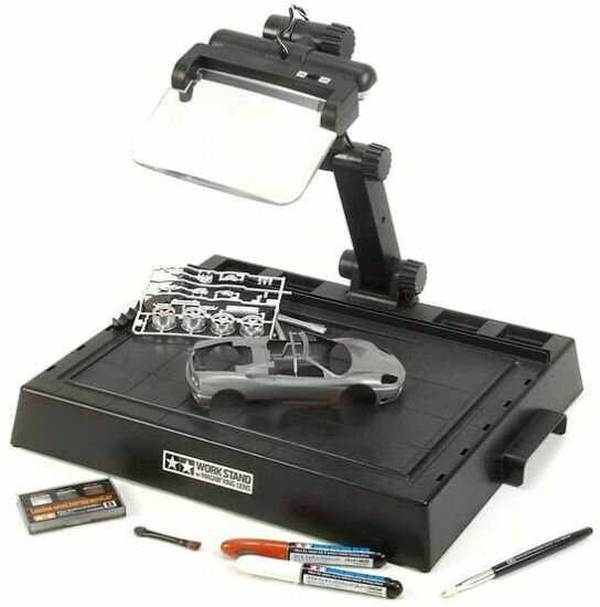 Tamiya Work Station with Magnifying Lens (74064)