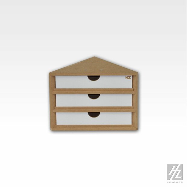 HobbyZone Ending Corner Drawers Module