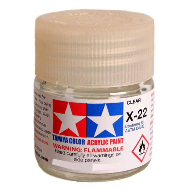 Tamiya X-22: Clear Gloss Vernis
