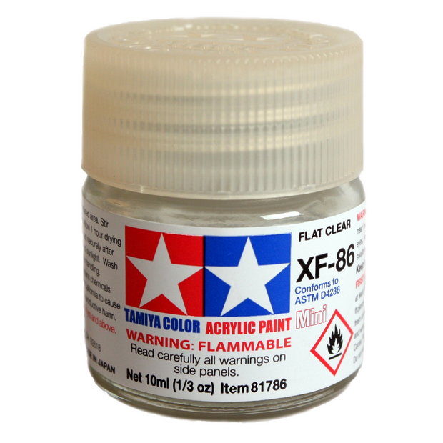 Tamiya XF-86: Flat Clear