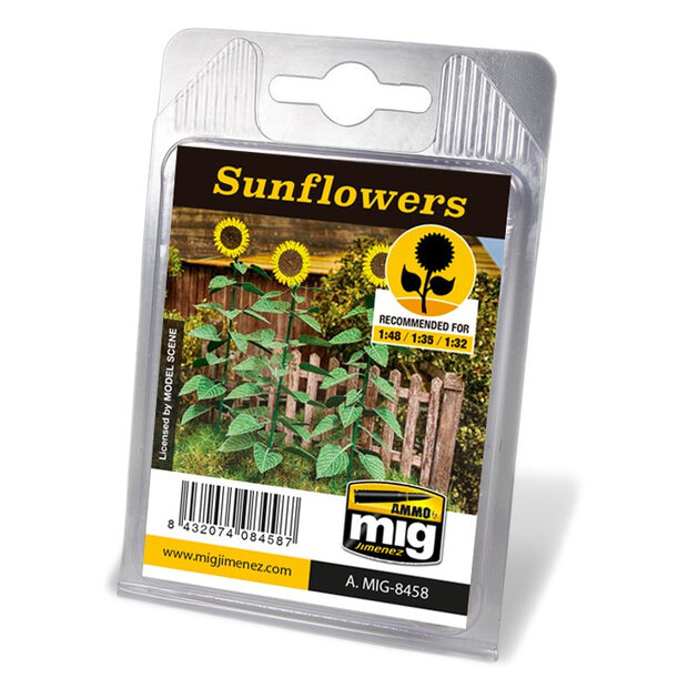 AMMO MIG Laser Cut Plant Sunflowers (8458)