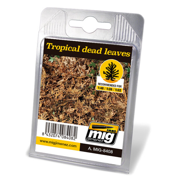 AMMO MIG Laser Cut Leaves Tropical Dead (8408)