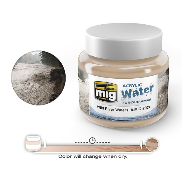 AMMO MIG Acrylic Water Lake Waters (2203)
