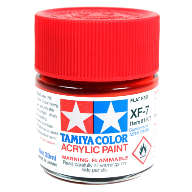 Tamiya XF-7: Red