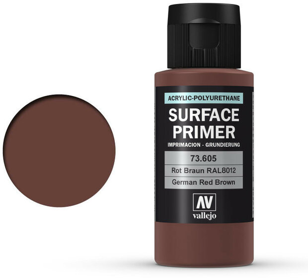 Vallejo Surface Primer German Red Brown (73.605)