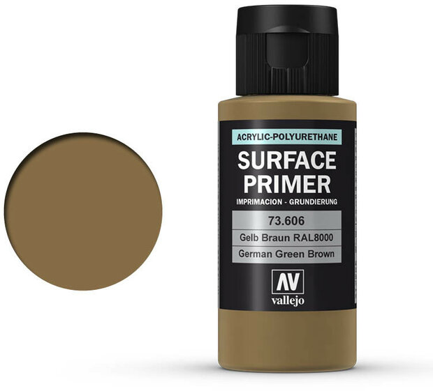 Vallejo Surface Primer German Green Brown (73.606)