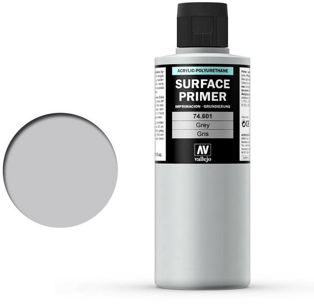 Vallejo Primer (74.601) Grey 200 ml