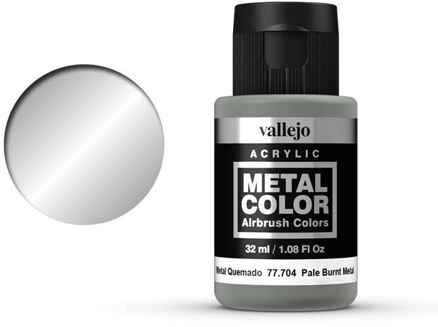 Vallejo Metal Color Pale Burnt Metal (77.704)