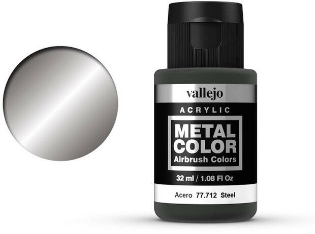 Vallejo Metal Color Steel (77.712)