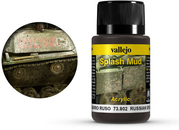 Vallejo Weathering Effects Russian Splash Mud (73.802)