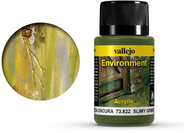 Vallejo Weathering Effects Slimy Grime Dark (73.822)