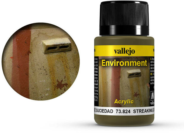 Vallejo Weathering Effects Streaking Grime (73.824)