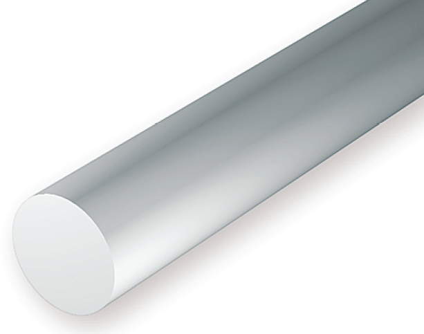 Evergreen 214: Kunststof Rond Massief 3.2mm