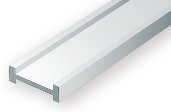 Evergreen 277: Kunststof I-Profiel 6.4 mm