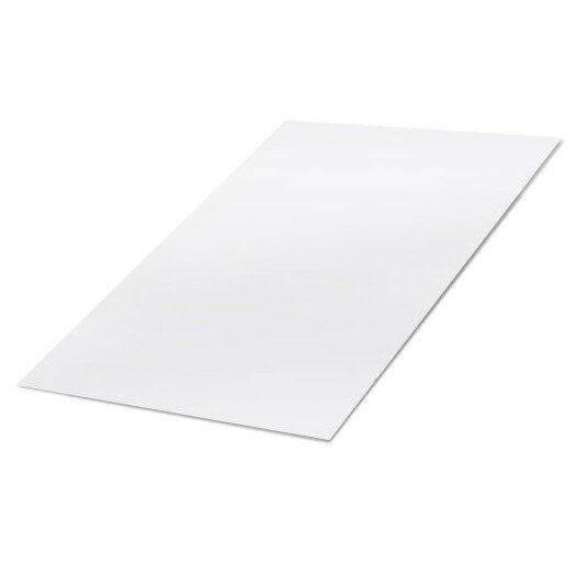 Kunststof Plaat: 250 x 500 x 0.5 mm