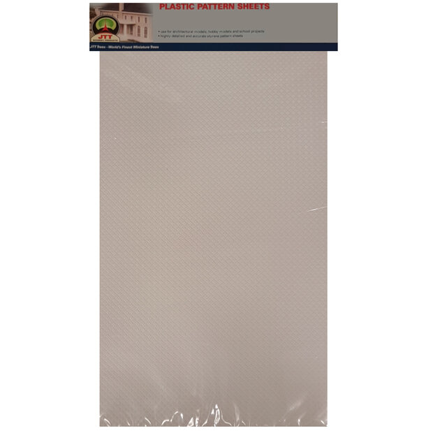 Traan Plaat Enkel: 305 x 190 x 0.5 mm 1:87