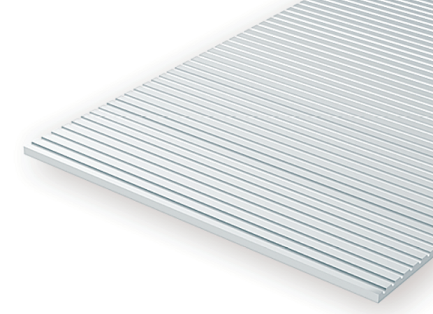  Evergreen 3035: Passenger Car Siding S Scale 0.75 mm