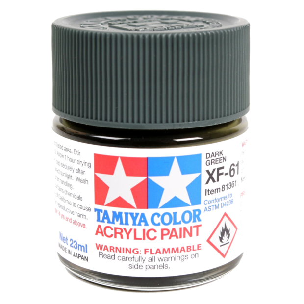 Tamiya XF-61: Dark Green