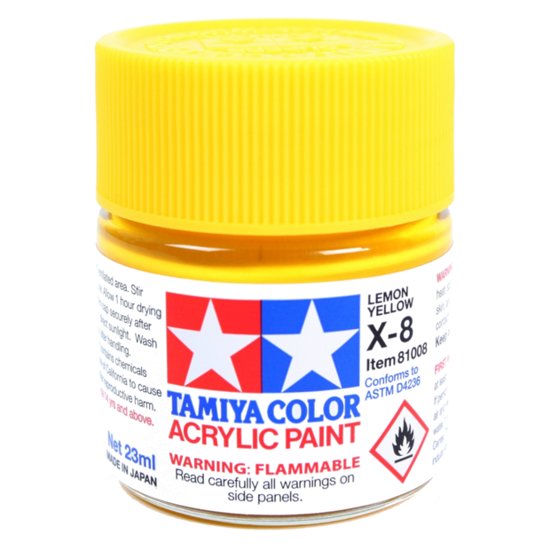 Tamiya X-8: Lemon Yellow