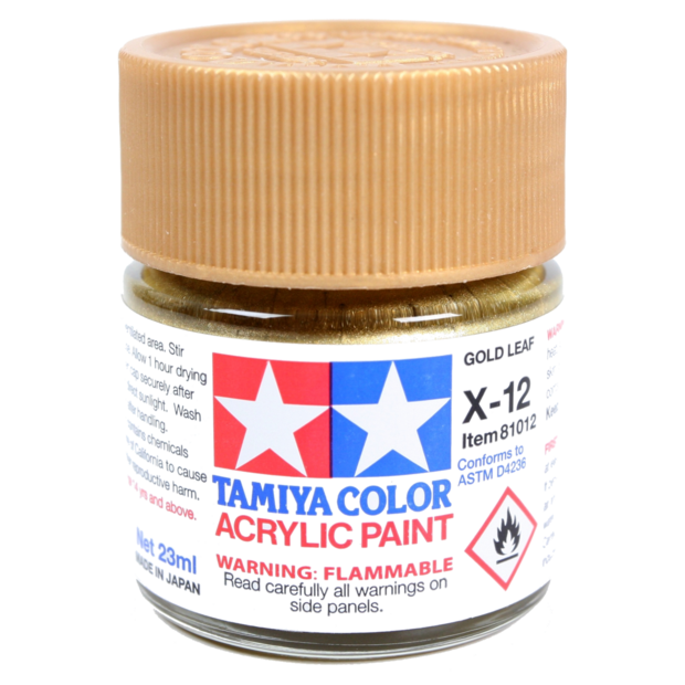 Tamiya X-12: Gold Leaf