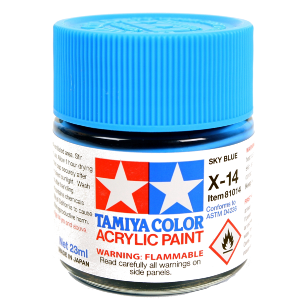 Tamiya X-14: Sky Blue