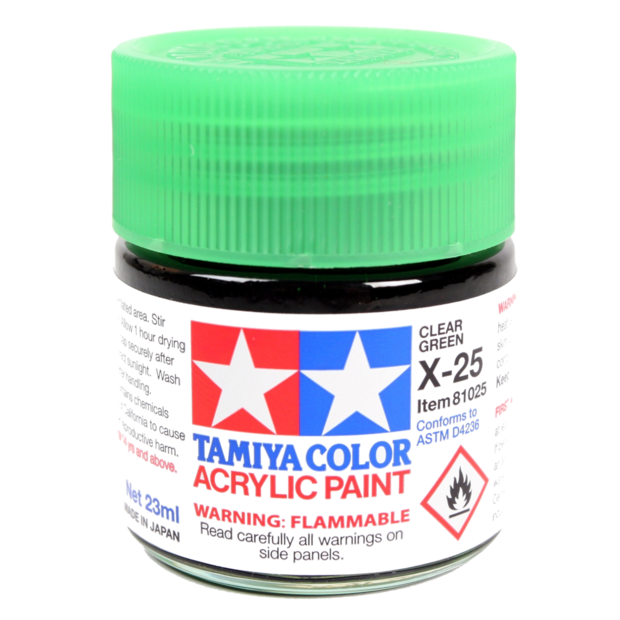 Tamiya X-25: Clear Green