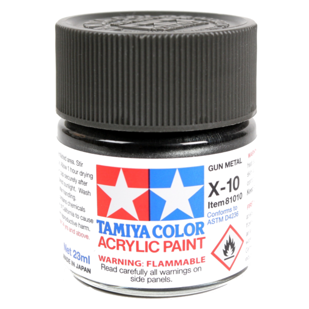 Tamiya X-10: Gun Metal