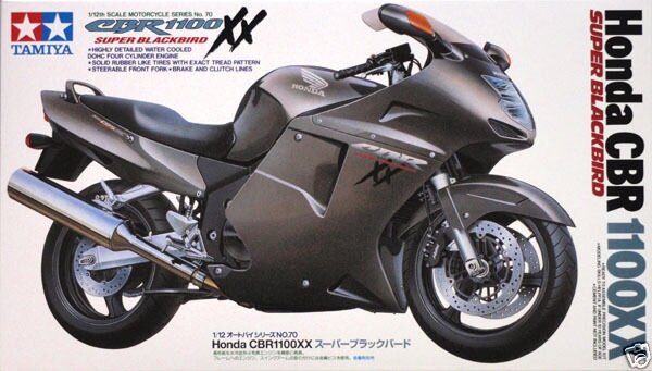 Tamiya Honda CBR 1100XX Super Blackbird 1:12 #14070