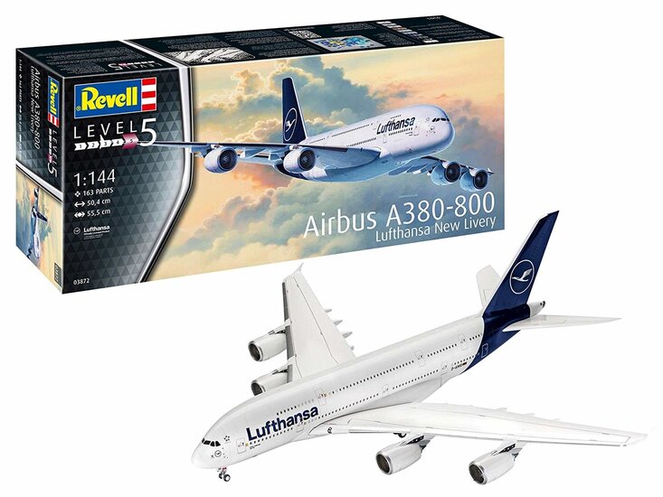 Revell 03872 | Airbus A380-800 Lufthansa 1:144