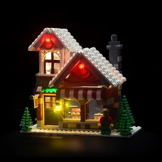 LED Verlichting voor LEGO 10249 Winter Toy Shop