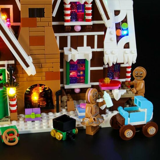 LED Verlichting voor LEGO 10267 Gingerbread House