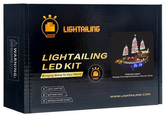 LED Verlichting voor LEGO Ninjago 70618 Destiny&#039;s Bounty