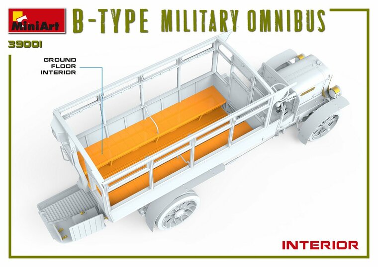 MiniArt 39001 B-TYPE Military Omnibus 1/35