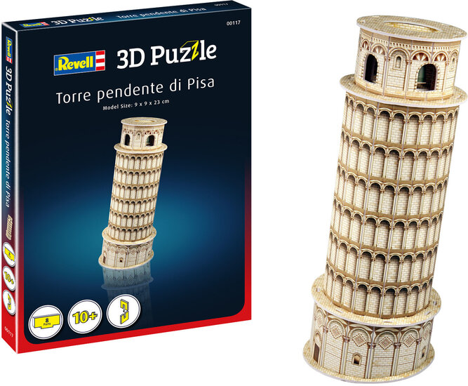 Revell 00117 The Leaning Tower of Pisa 3D Puzzel