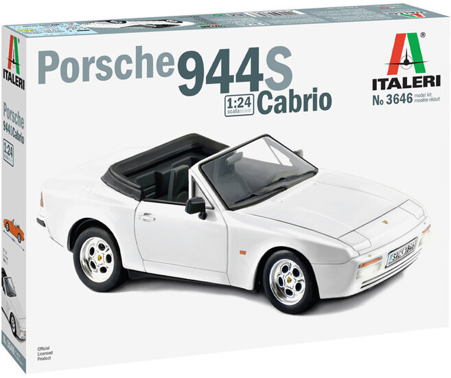 Italeri 3646 Porsche 944 S Cabrio 1:24
