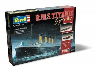 Revell R.M.S. Titanic Gift Set 1:700 / 1:1200 #05727