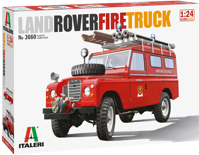 Italeri Land Rover Fire Truck 1:24