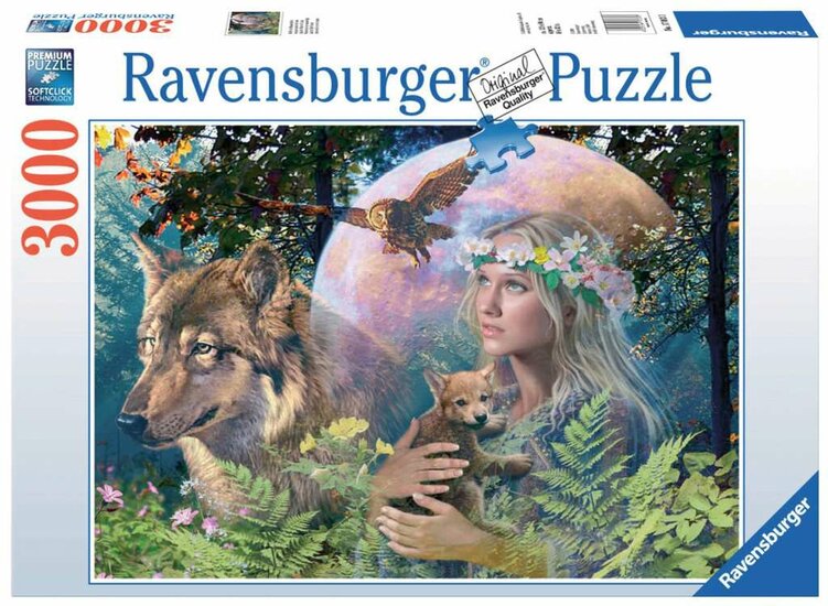 Ravensburger Wolven in de Maneschijn #170333 Puzzel