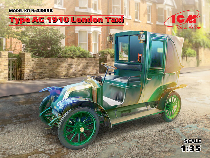 ICM 35658 Type AG 1910 London Taxi 1/35
