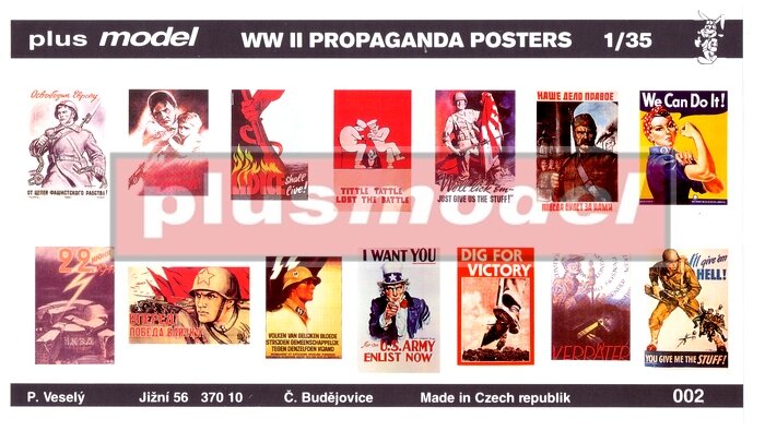 Plus Model Propaganda Posters #002