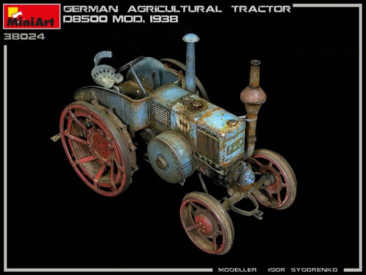 MiniArt 38024 German Agricultural Tractor D8500 Mod. 1938 1/35