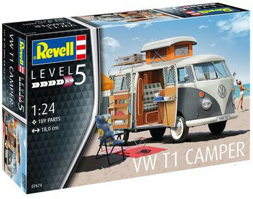 Revell 07674 VW T1 Camper 1:24